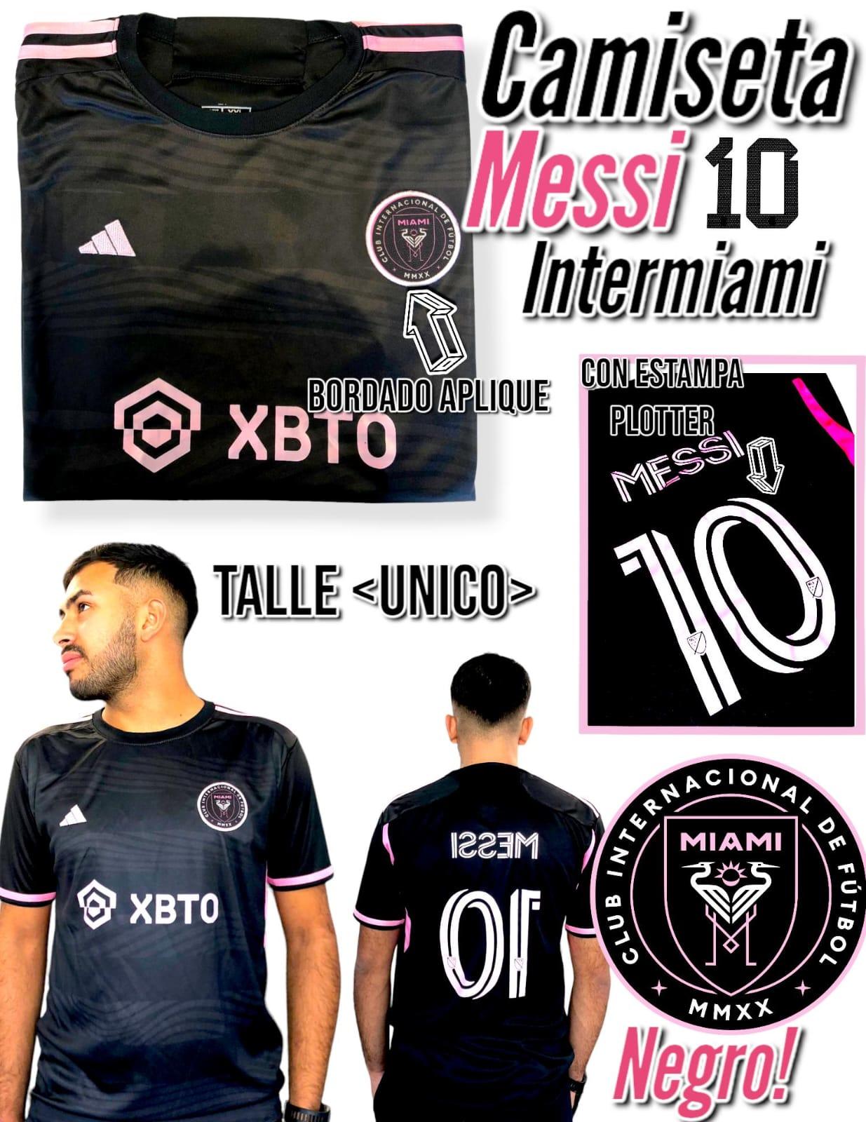 Camiseta Messi Inter Miami Negro 